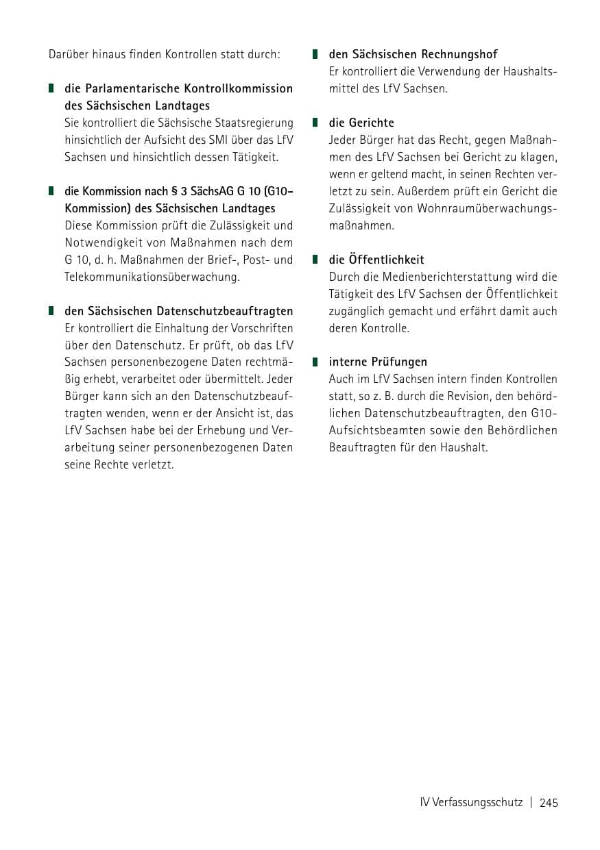 Seite 247 des Verfassungsschutzbericht 2013 Sachsen