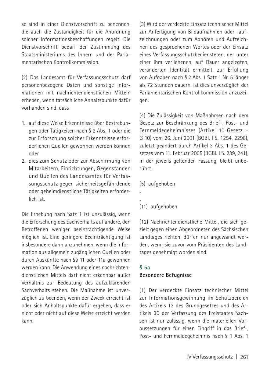 Seite 263 des Verfassungsschutzbericht 2013 Sachsen