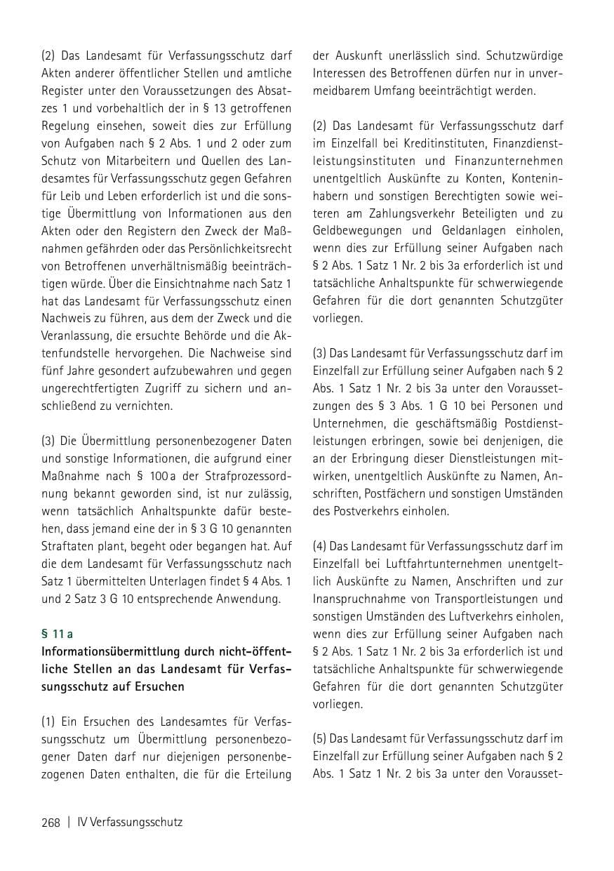 Seite 270 des Verfassungsschutzbericht 2013 Sachsen