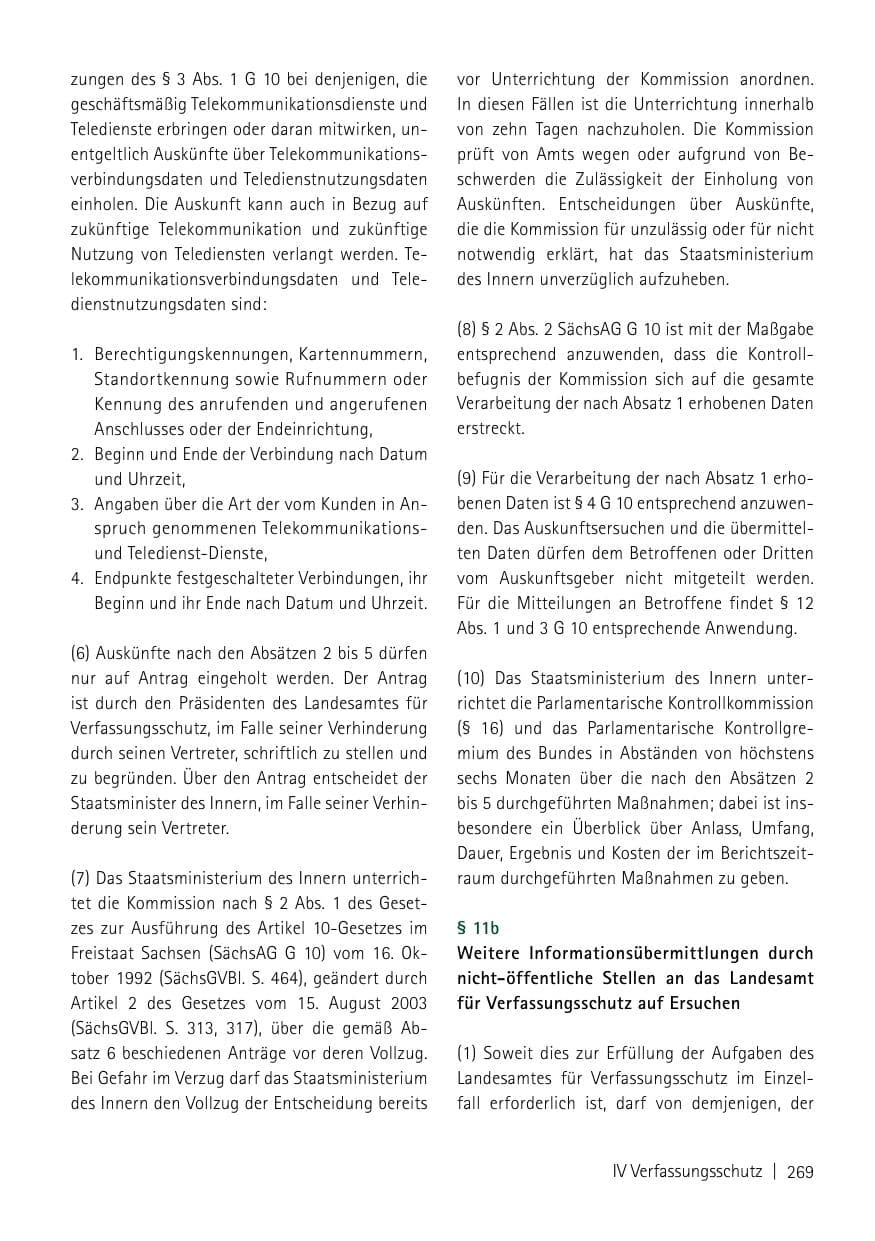 Seite 271 des Verfassungsschutzbericht 2013 Sachsen