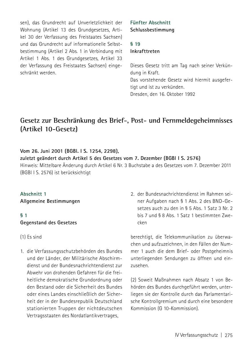 Seite 277 des Verfassungsschutzbericht 2013 Sachsen