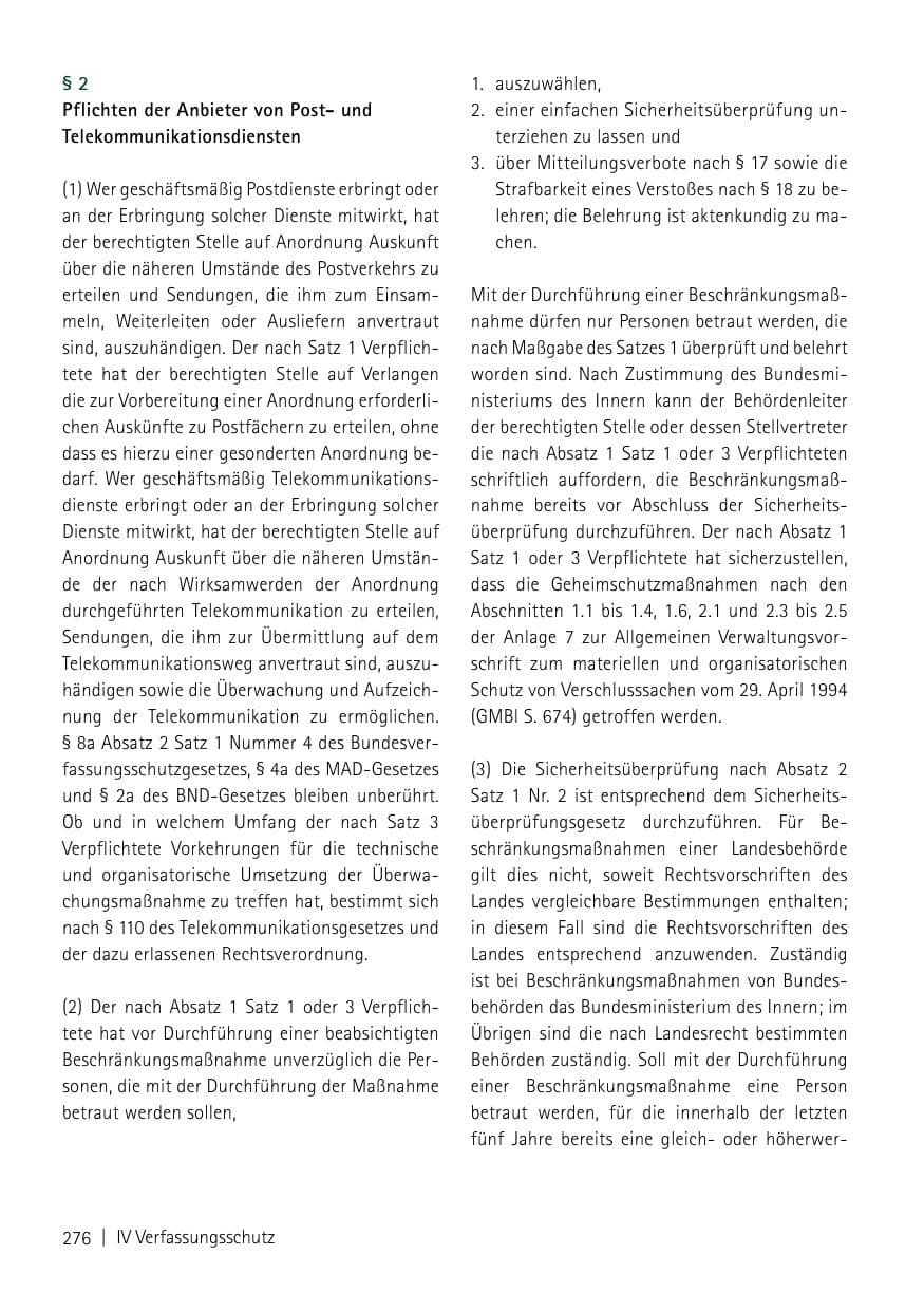 Seite 278 des Verfassungsschutzbericht 2013 Sachsen