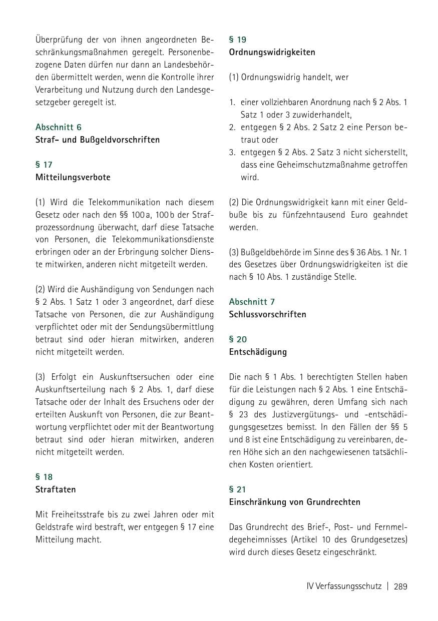 Seite 291 des Verfassungsschutzbericht 2013 Sachsen