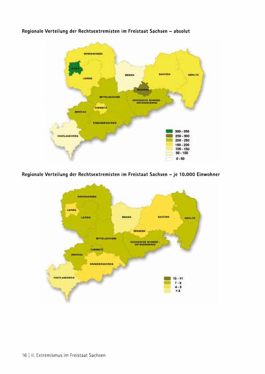 Seite 17 des Verfassungsschutzbericht 2014 Sachsen