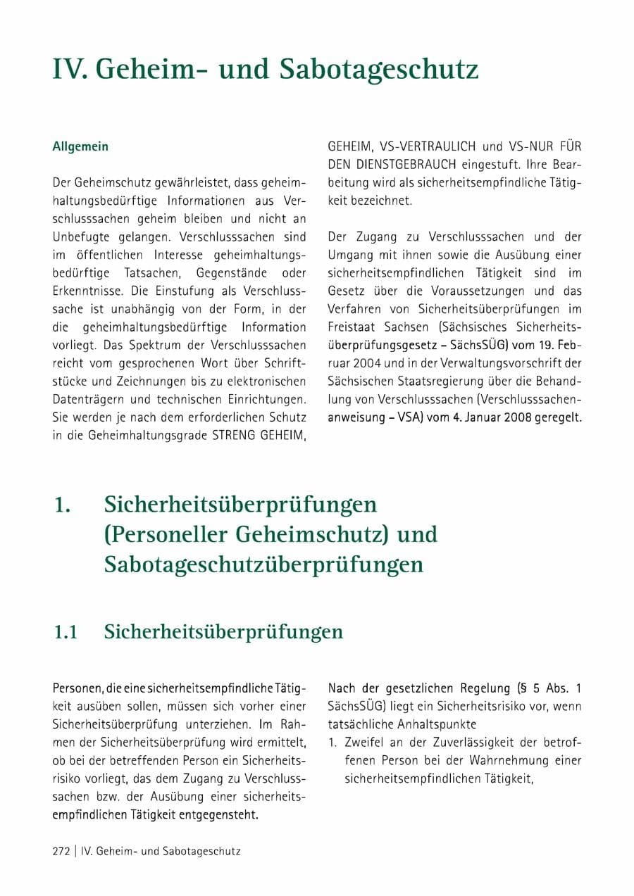 Seite 273 des Verfassungsschutzbericht 2014 Sachsen