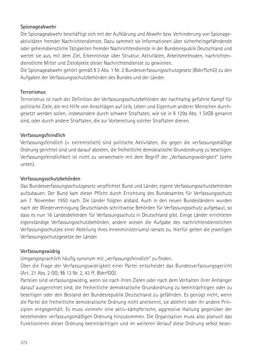 Seite 374 des Verfassungsschutzbericht 2016 Sachsen