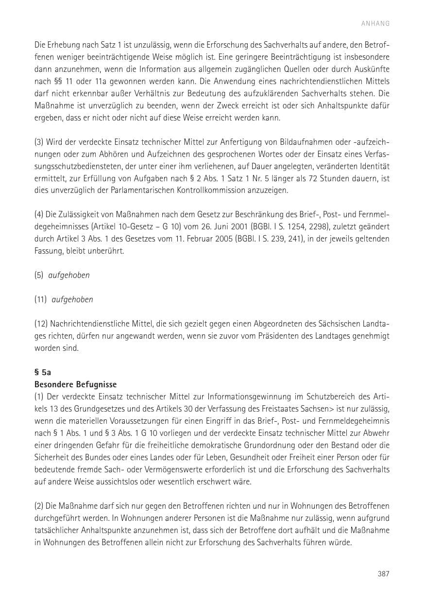 Seite 389 des Verfassungsschutzbericht 2016 Sachsen