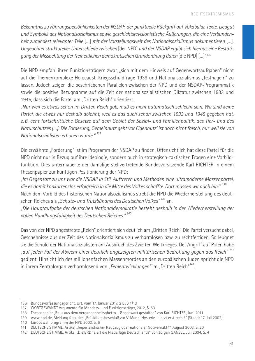 Seite 63 des Verfassungsschutzbericht 2016 Sachsen