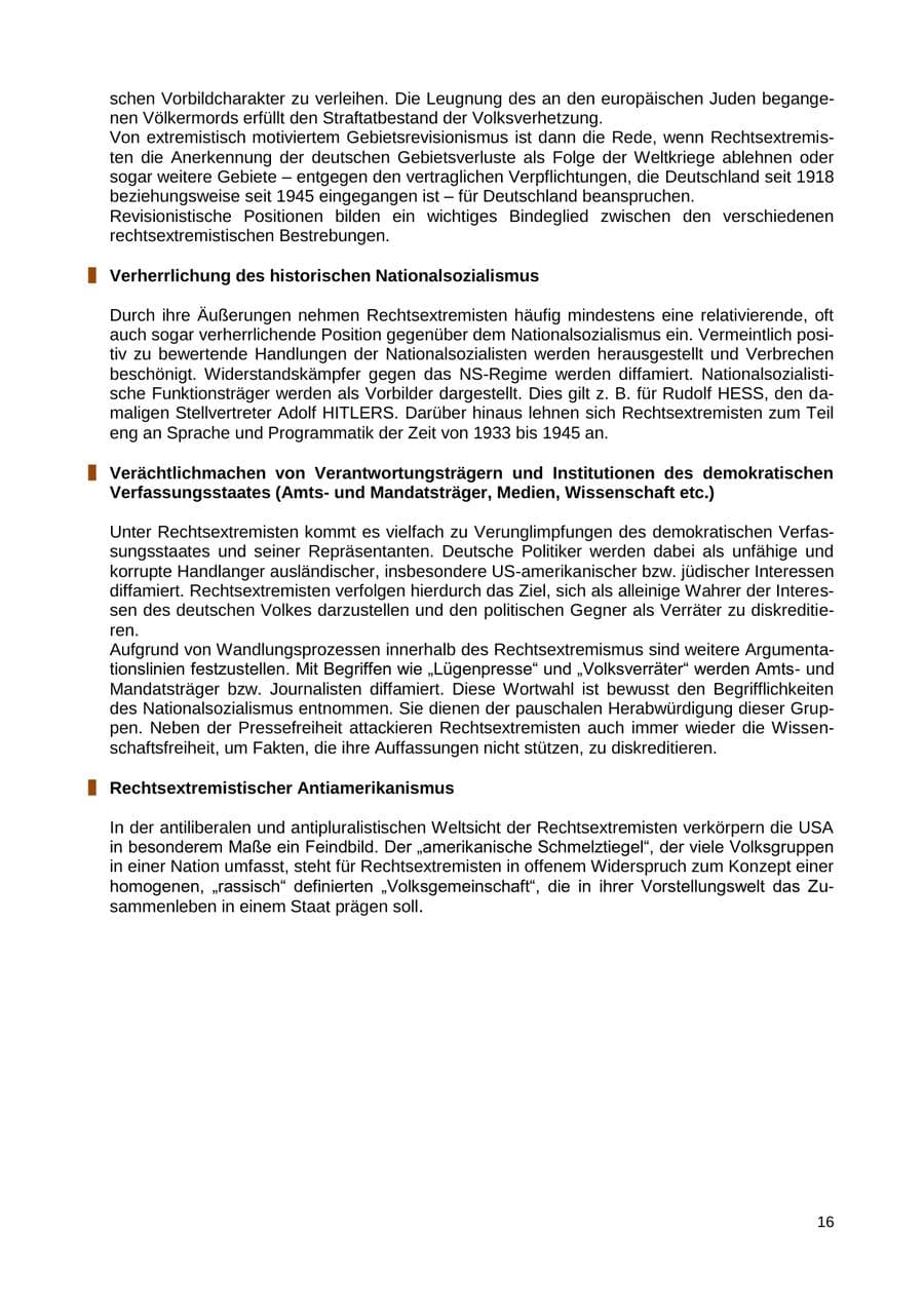 Seite 17 des Verfassungsschutzbericht 2018 Sachsen