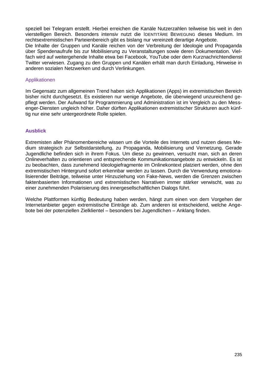 Seite 228 des Verfassungsschutzbericht 2018 Sachsen