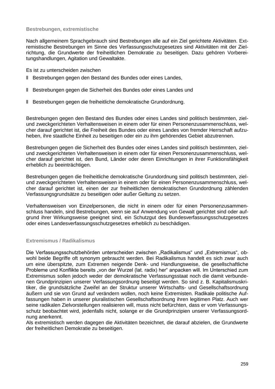Seite 251 des Verfassungsschutzbericht 2018 Sachsen