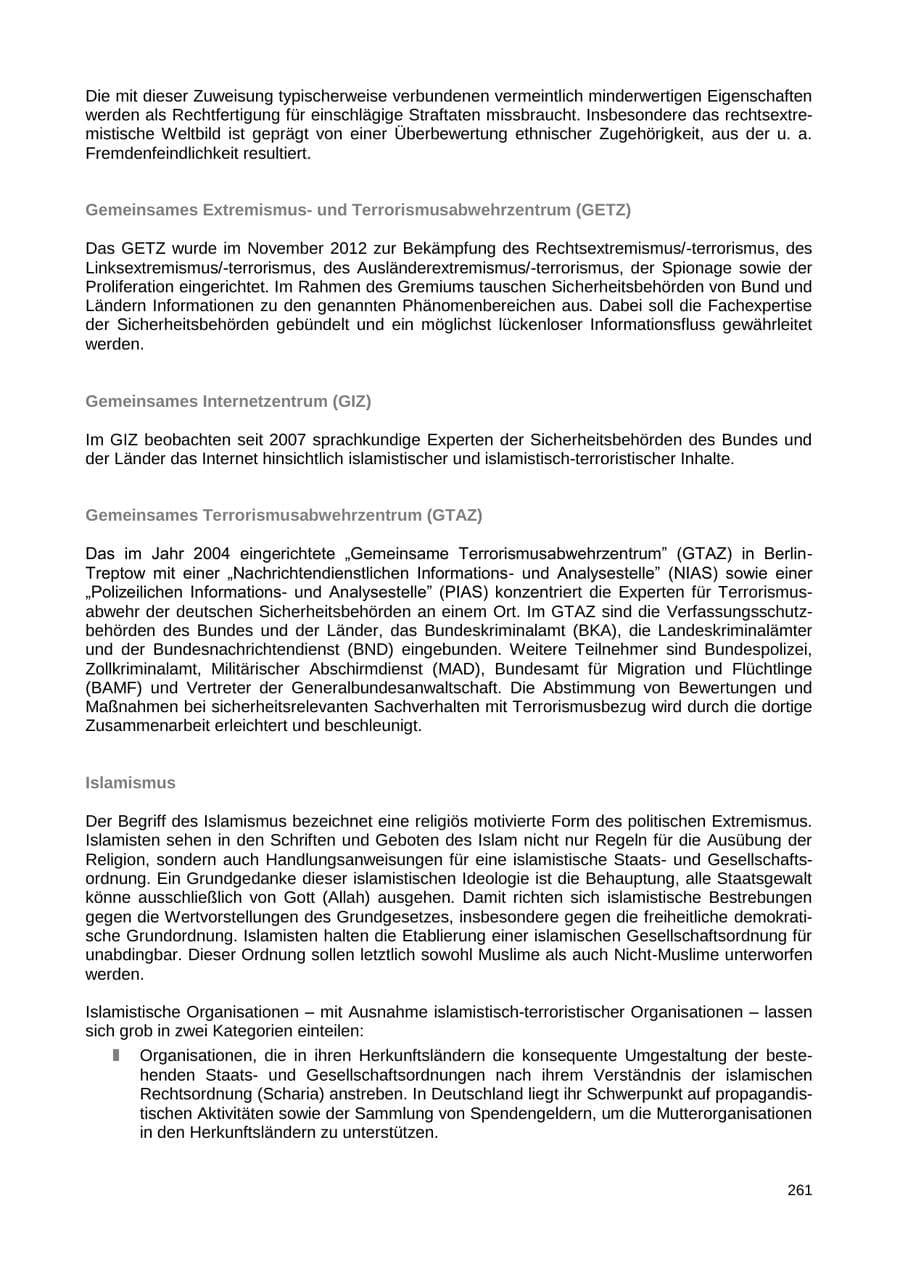Seite 253 des Verfassungsschutzbericht 2018 Sachsen