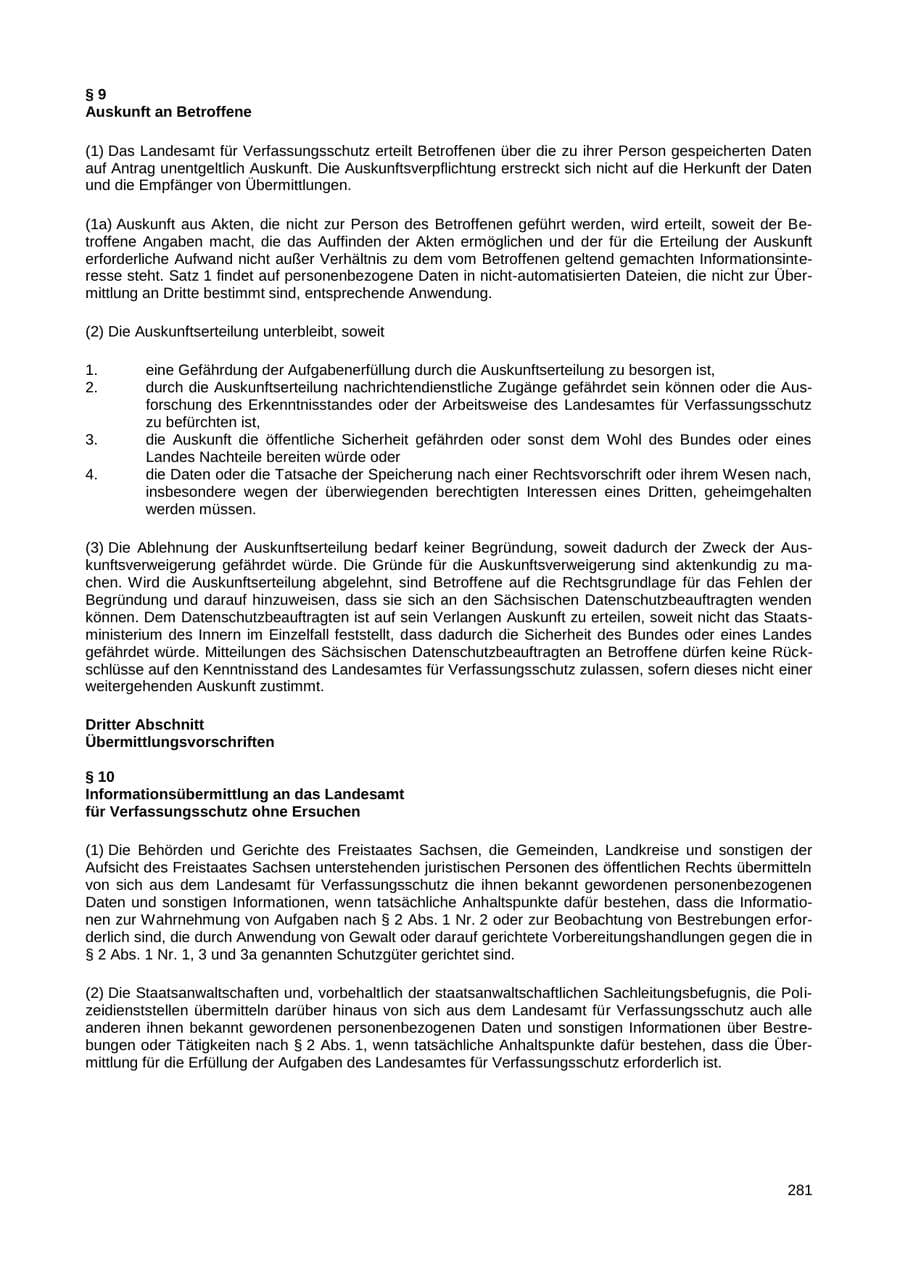 Seite 273 des Verfassungsschutzbericht 2018 Sachsen