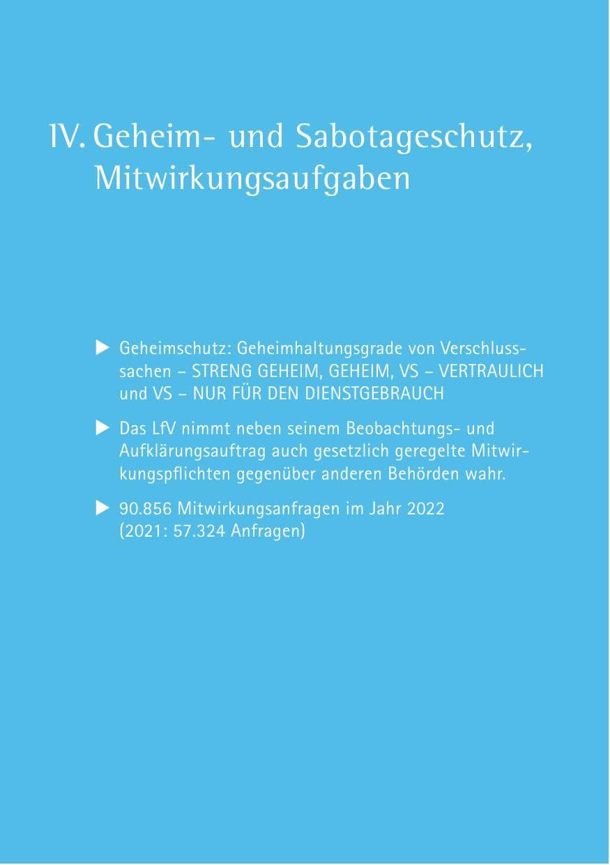 Seite 205 des Verfassungsschutzbericht 2022 Sachsen