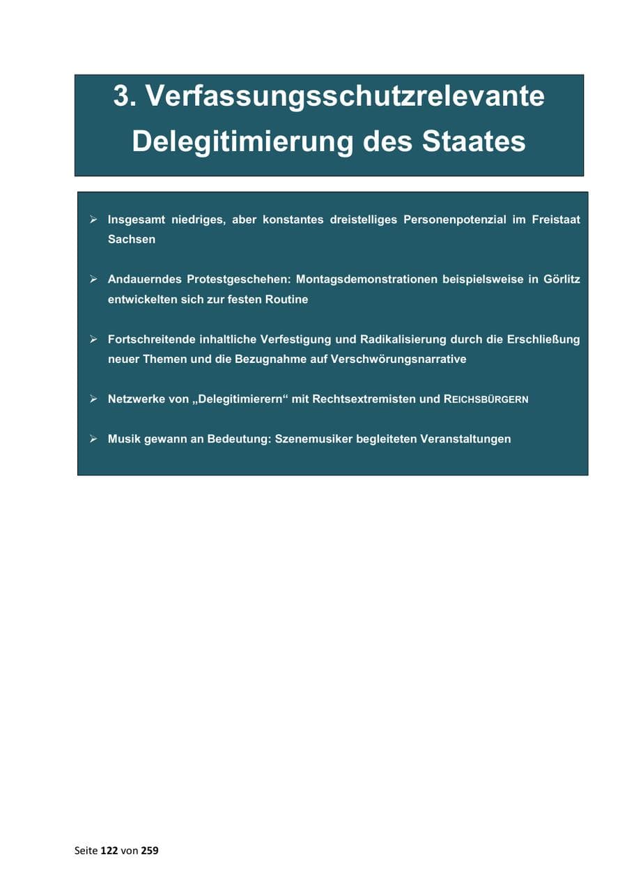 Seite 122 des Verfassungsschutzbericht 2024 Sachsen