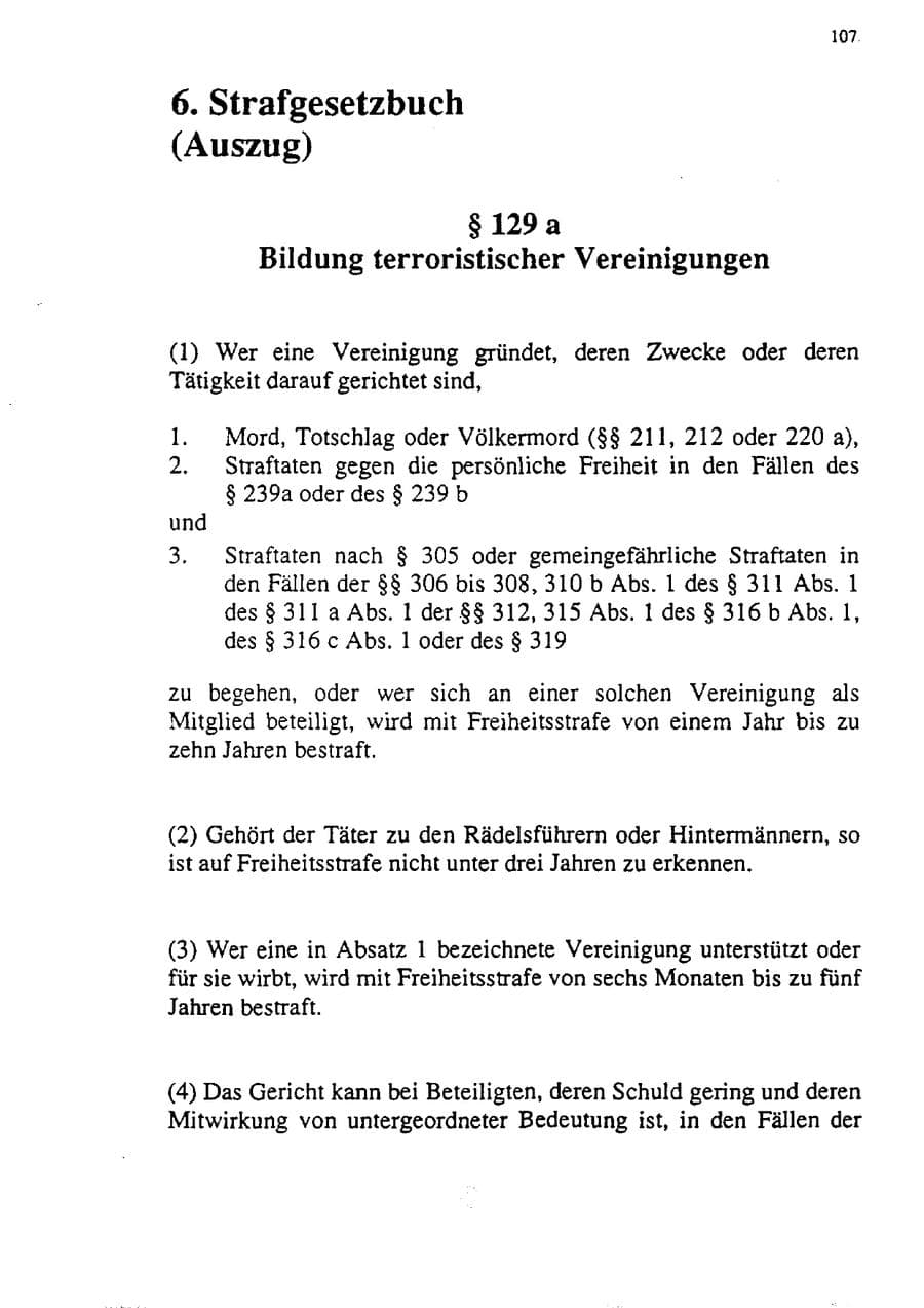 Seite 118 des Verfassungsschutzbericht 1992 Sachsen-Anhalt