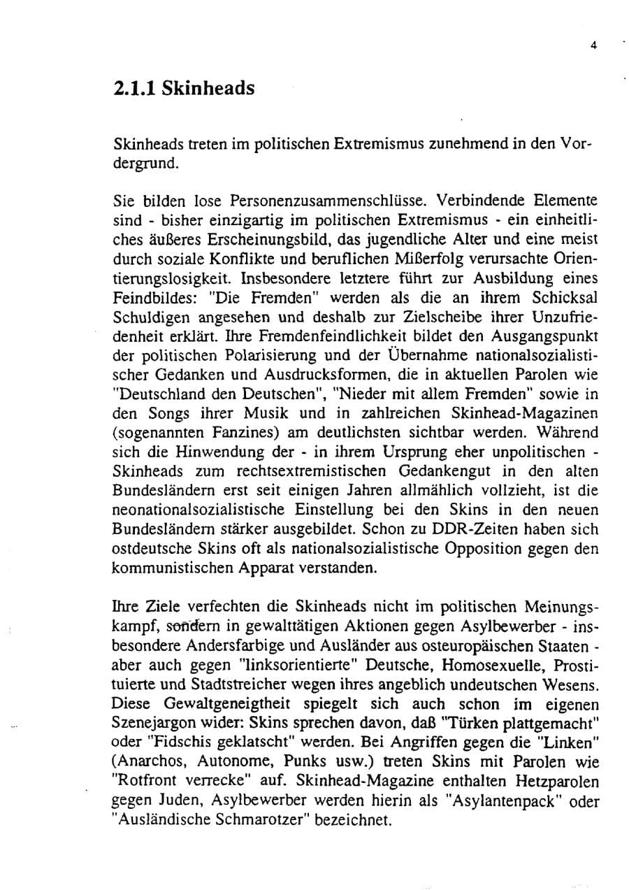 Seite 15 des Verfassungsschutzbericht 1992 Sachsen-Anhalt