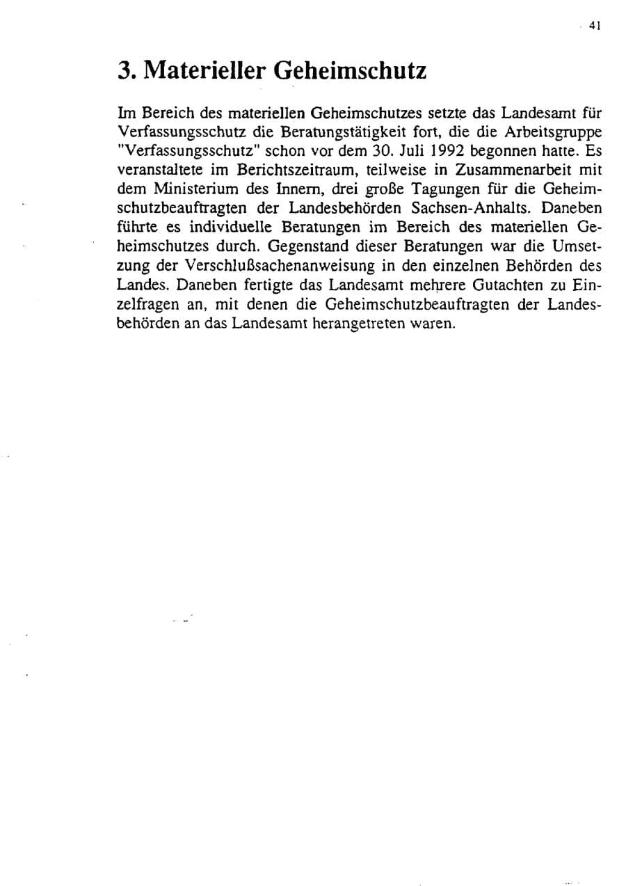 Seite 52 des Verfassungsschutzbericht 1992 Sachsen-Anhalt