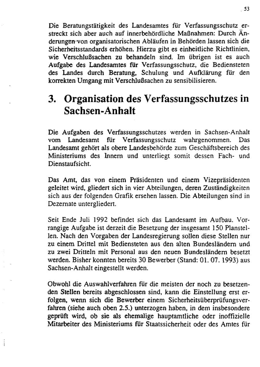 Seite 64 des Verfassungsschutzbericht 1992 Sachsen-Anhalt