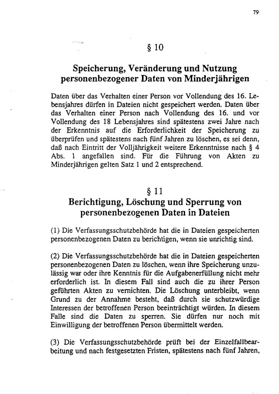 Seite 90 des Verfassungsschutzbericht 1992 Sachsen-Anhalt