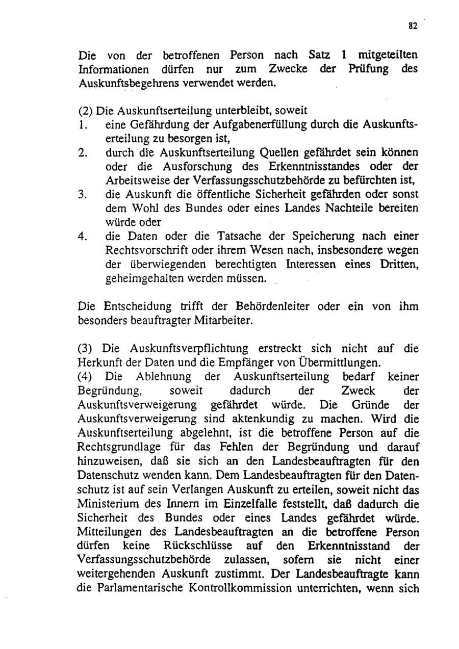 Seite 93 des Verfassungsschutzbericht 1992 Sachsen-Anhalt