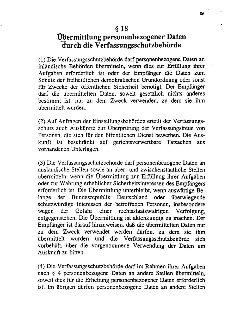 Seite 97 des Verfassungsschutzbericht 1992 Sachsen-Anhalt