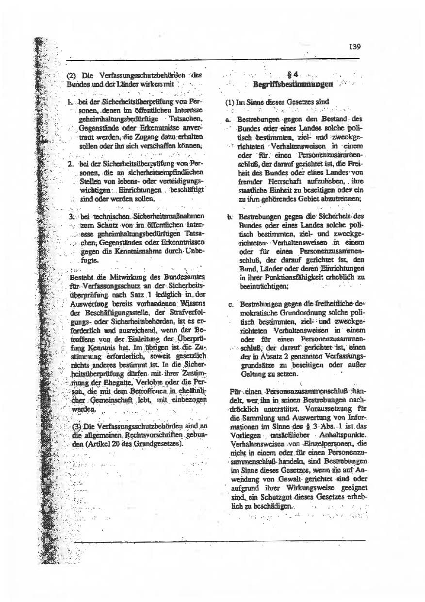 Seite 153 des Verfassungsschutzbericht 1993 Sachsen-Anhalt