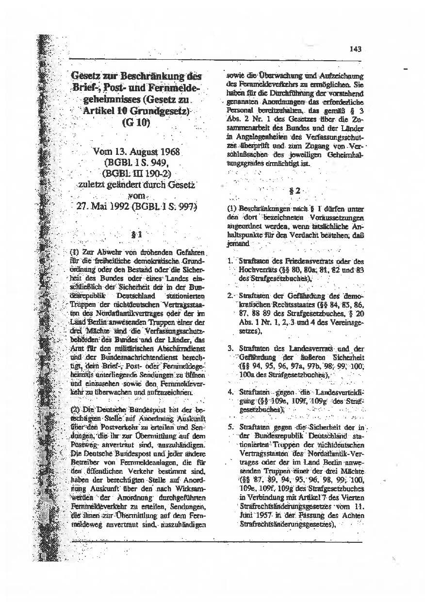 Seite 157 des Verfassungsschutzbericht 1993 Sachsen-Anhalt