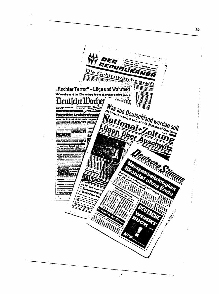 Seite 103 des Verfassungsschutzbericht 1994 Sachsen-Anhalt