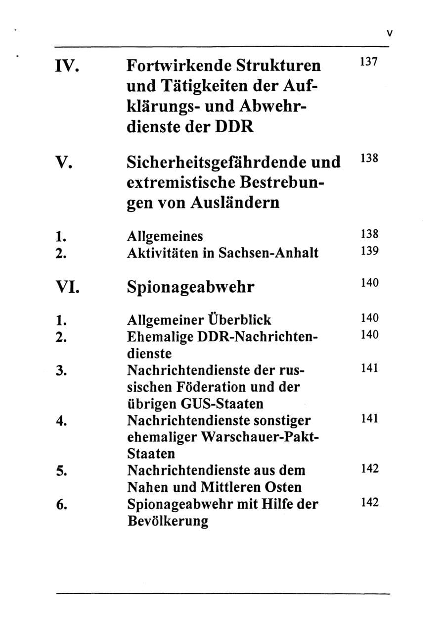 Seite 13 des Verfassungsschutzbericht 1994 Sachsen-Anhalt
