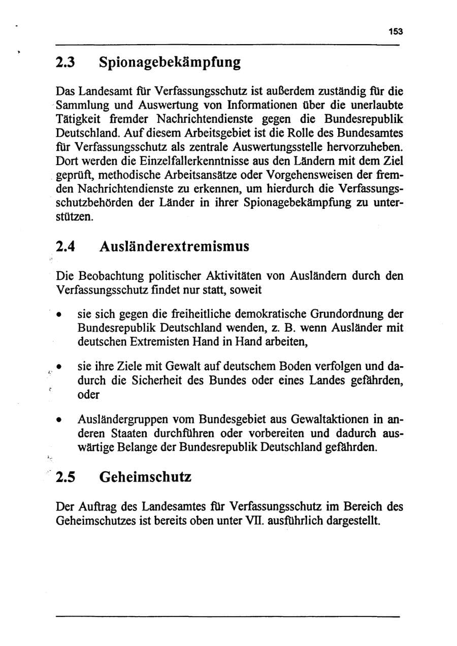 Seite 169 des Verfassungsschutzbericht 1994 Sachsen-Anhalt