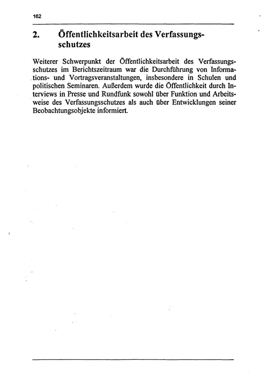 Seite 178 des Verfassungsschutzbericht 1994 Sachsen-Anhalt