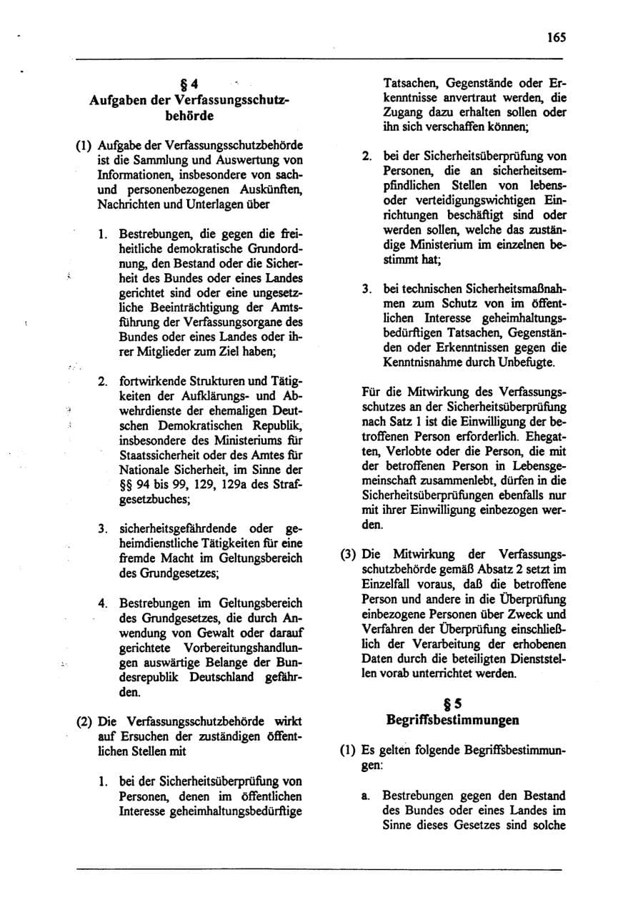 Seite 181 des Verfassungsschutzbericht 1994 Sachsen-Anhalt