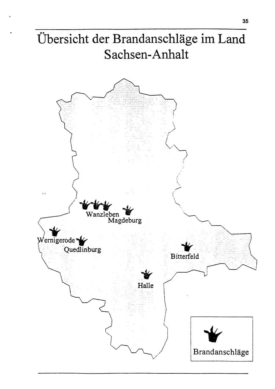 Seite 51 des Verfassungsschutzbericht 1994 Sachsen-Anhalt