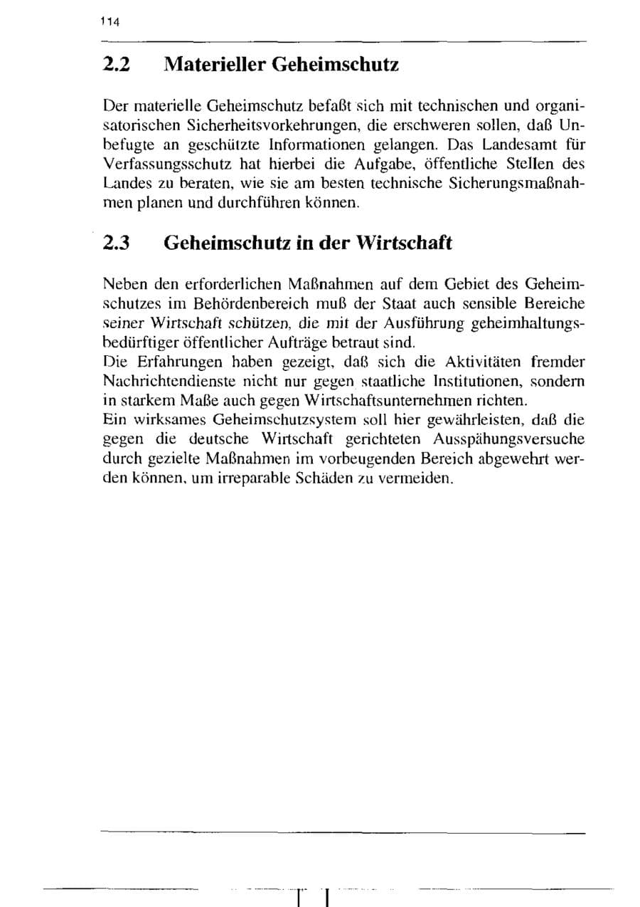 Seite 126 des Verfassungsschutzbericht 1995 Sachsen-Anhalt