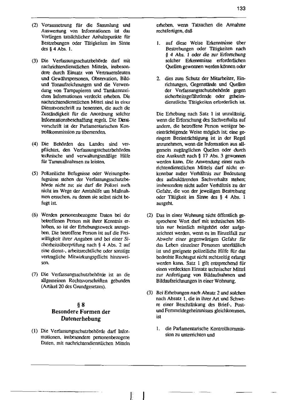 Seite 145 des Verfassungsschutzbericht 1995 Sachsen-Anhalt