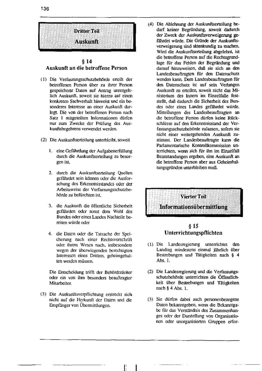 Seite 148 des Verfassungsschutzbericht 1995 Sachsen-Anhalt