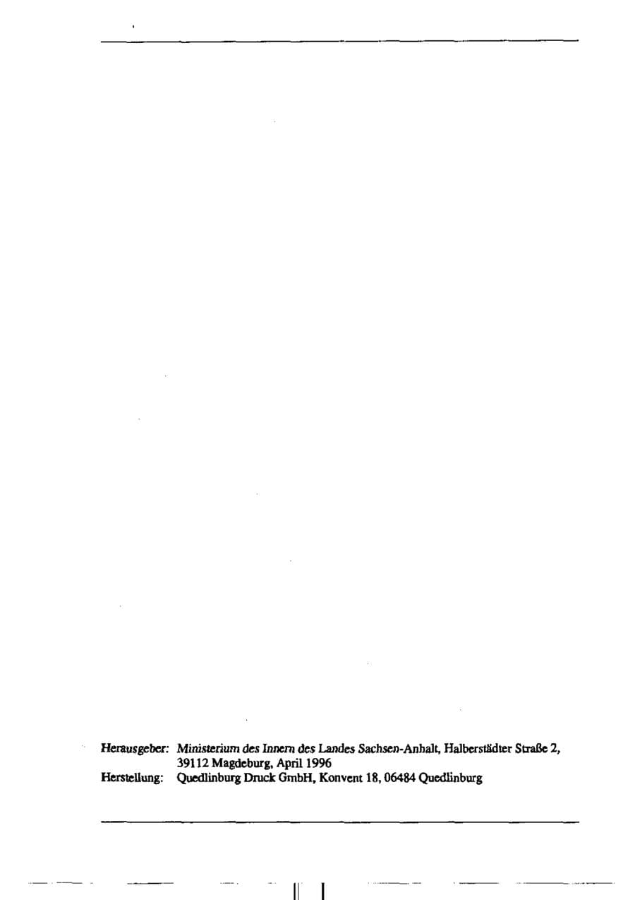 Seite 4 des Verfassungsschutzbericht 1995 Sachsen-Anhalt