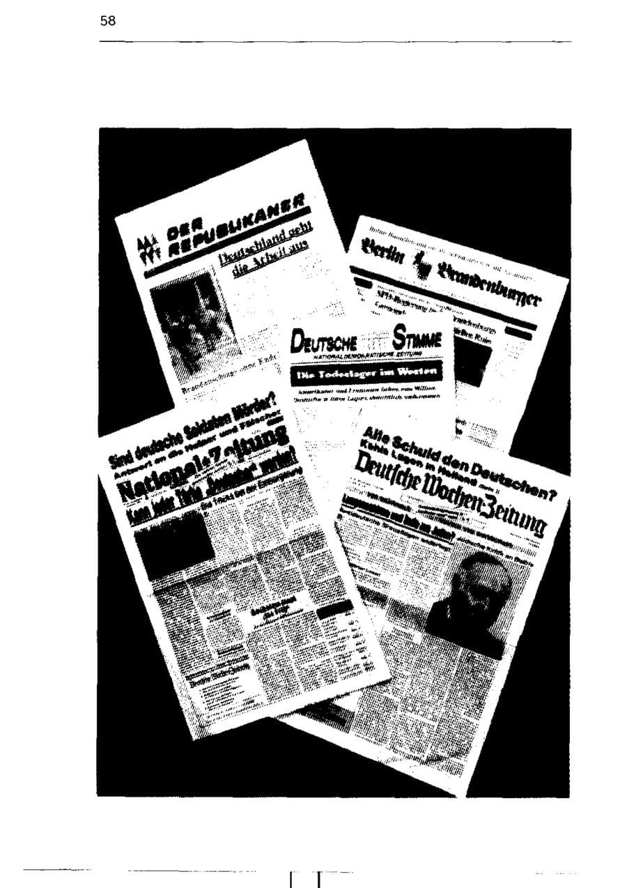 Seite 70 des Verfassungsschutzbericht 1995 Sachsen-Anhalt