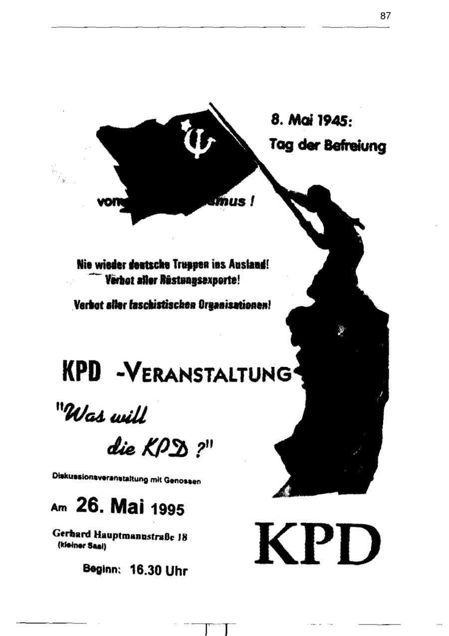 Seite 99 des Verfassungsschutzbericht 1995 Sachsen-Anhalt
