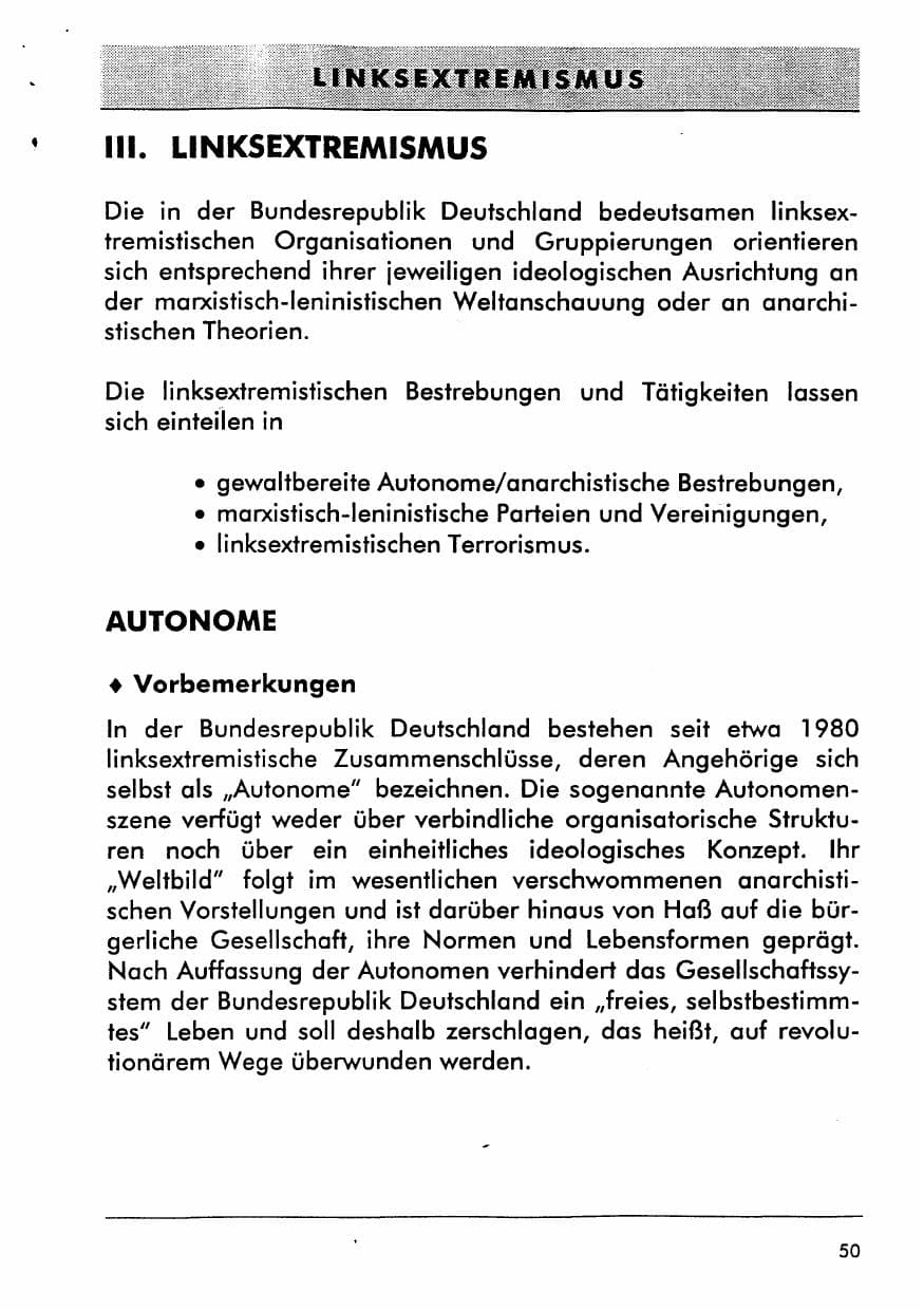 Seite 63 des Verfassungsschutzbericht 1996 Sachsen-Anhalt