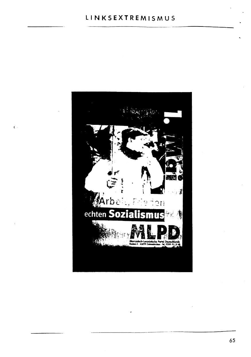 Seite 78 des Verfassungsschutzbericht 1996 Sachsen-Anhalt