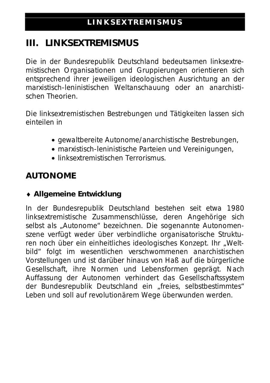 Seite 44 des Verfassungsschutzbericht 1997 Sachsen-Anhalt