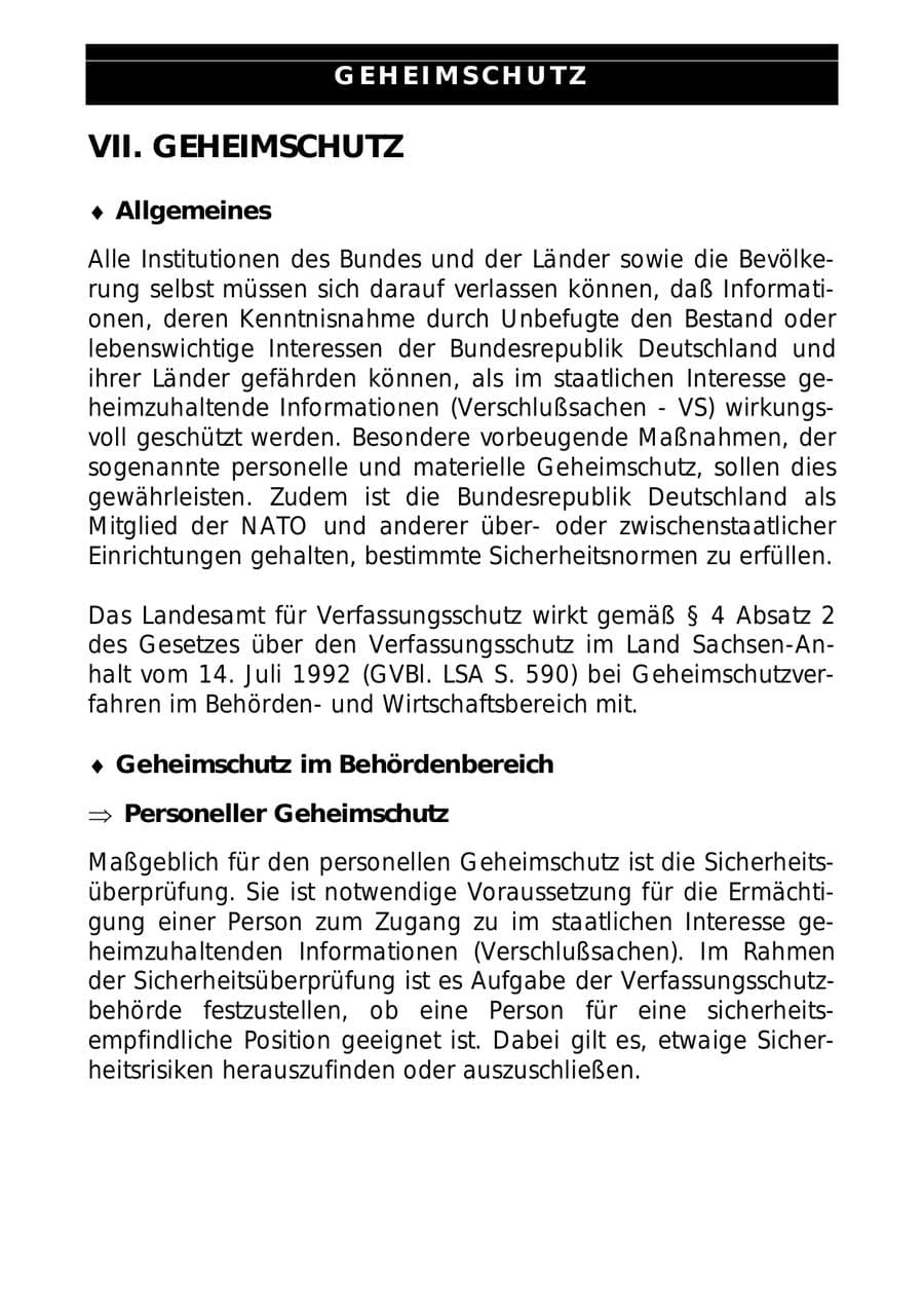 Seite 77 des Verfassungsschutzbericht 1997 Sachsen-Anhalt