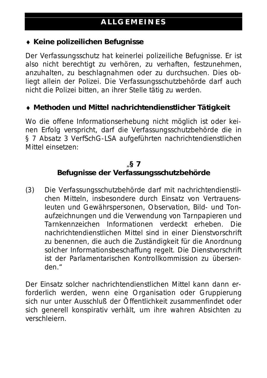 Seite 83 des Verfassungsschutzbericht 1997 Sachsen-Anhalt