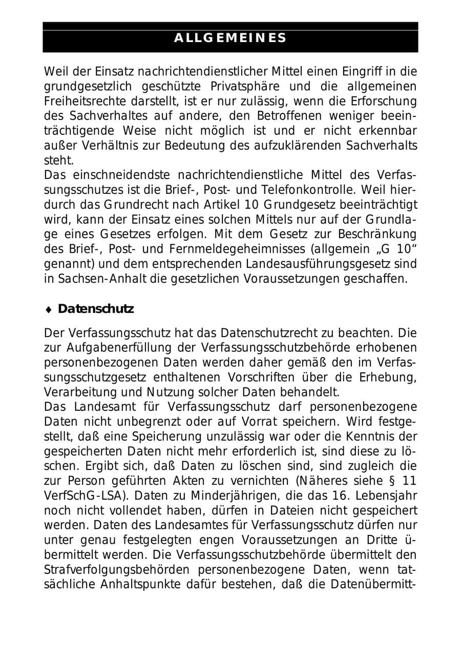 Seite 84 des Verfassungsschutzbericht 1997 Sachsen-Anhalt