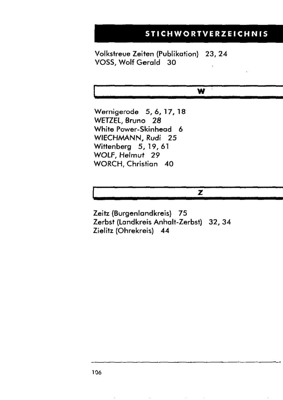 Seite 117 des Verfassungsschutzbericht 1998 Sachsen-Anhalt