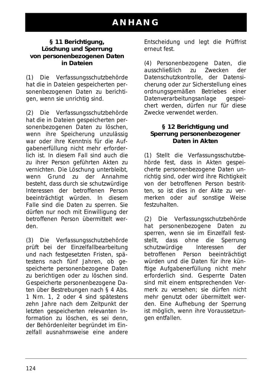 Seite 101 des Verfassungsschutzbericht 1999 Sachsen-Anhalt