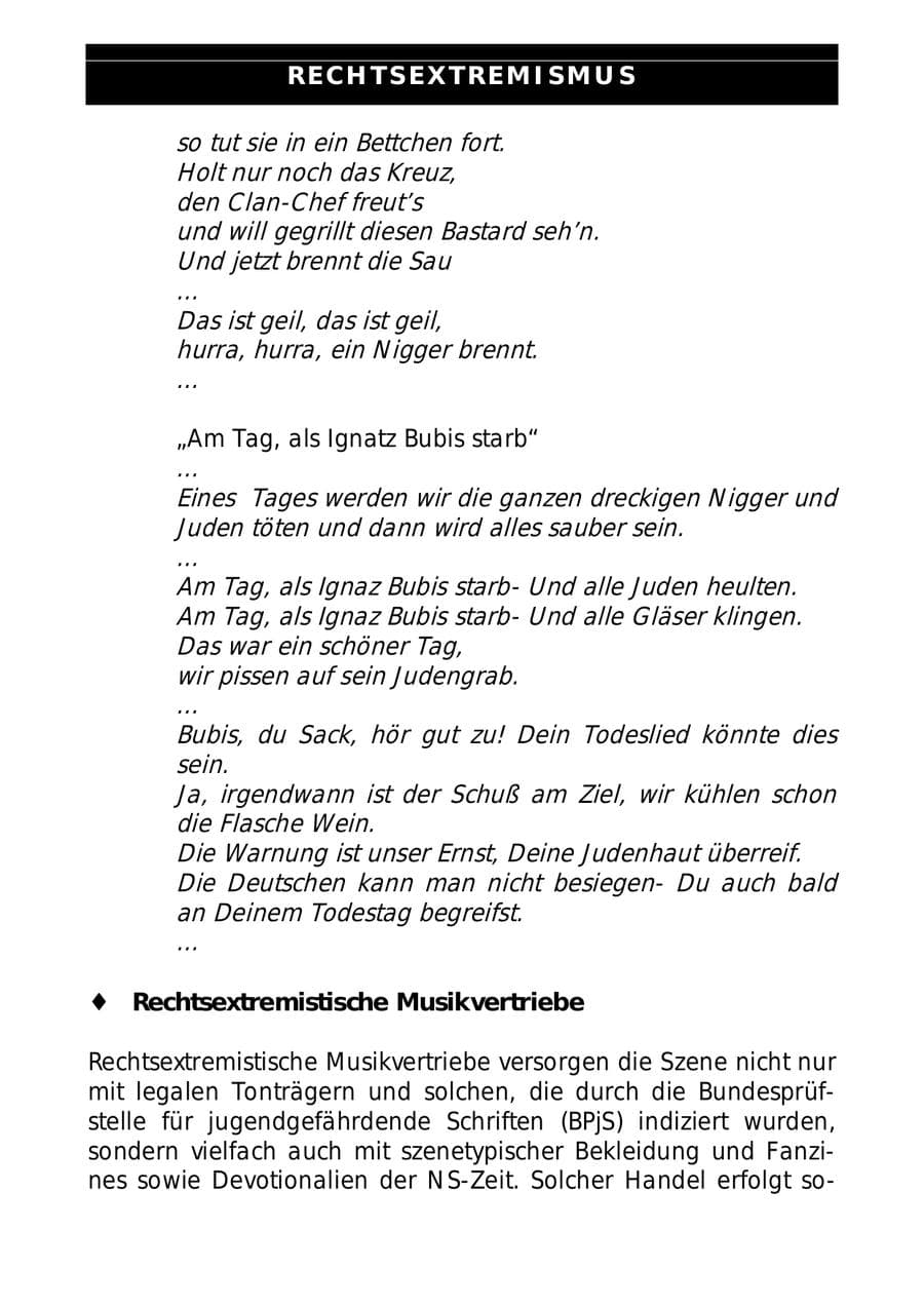 Seite 21 des Verfassungsschutzbericht 1999 Sachsen-Anhalt