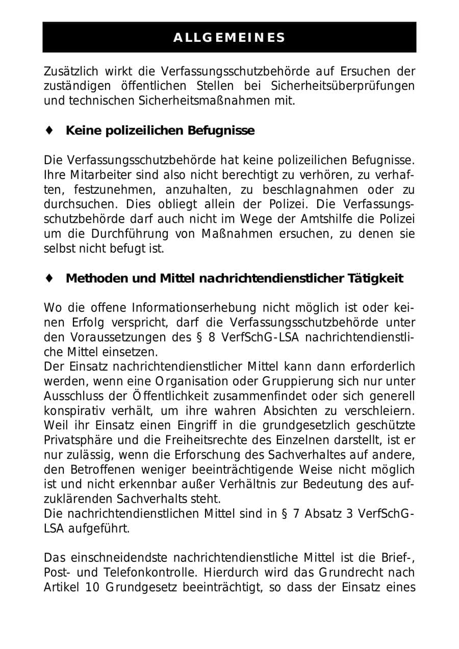 Seite 90 des Verfassungsschutzbericht 1999 Sachsen-Anhalt